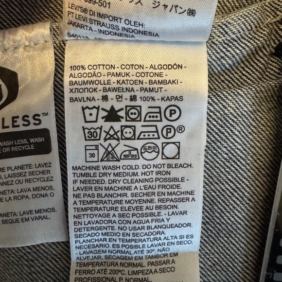 Daisy Jones and the Six crew gift Levi’s Jean jacket XL Virgil style - Picture 12 of 12